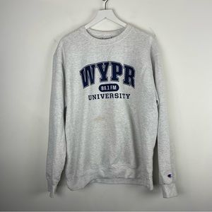 VTG Champion Reverse Weave 90s WYPR University USA School Of Medicine Large